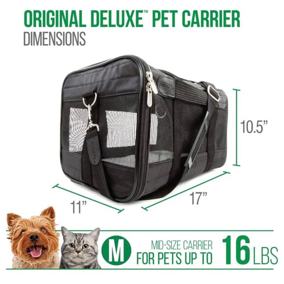Sherpa Deluxe Pet Carrier size M - Picture 4 of 4
